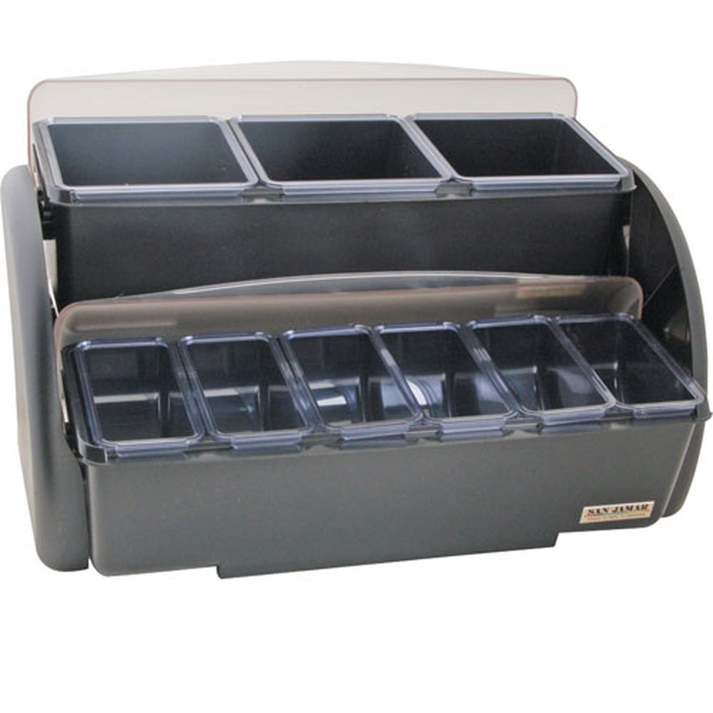 San Jamar SAJBDS4266 The Dome Condiment Dispenser with Conversion Kit