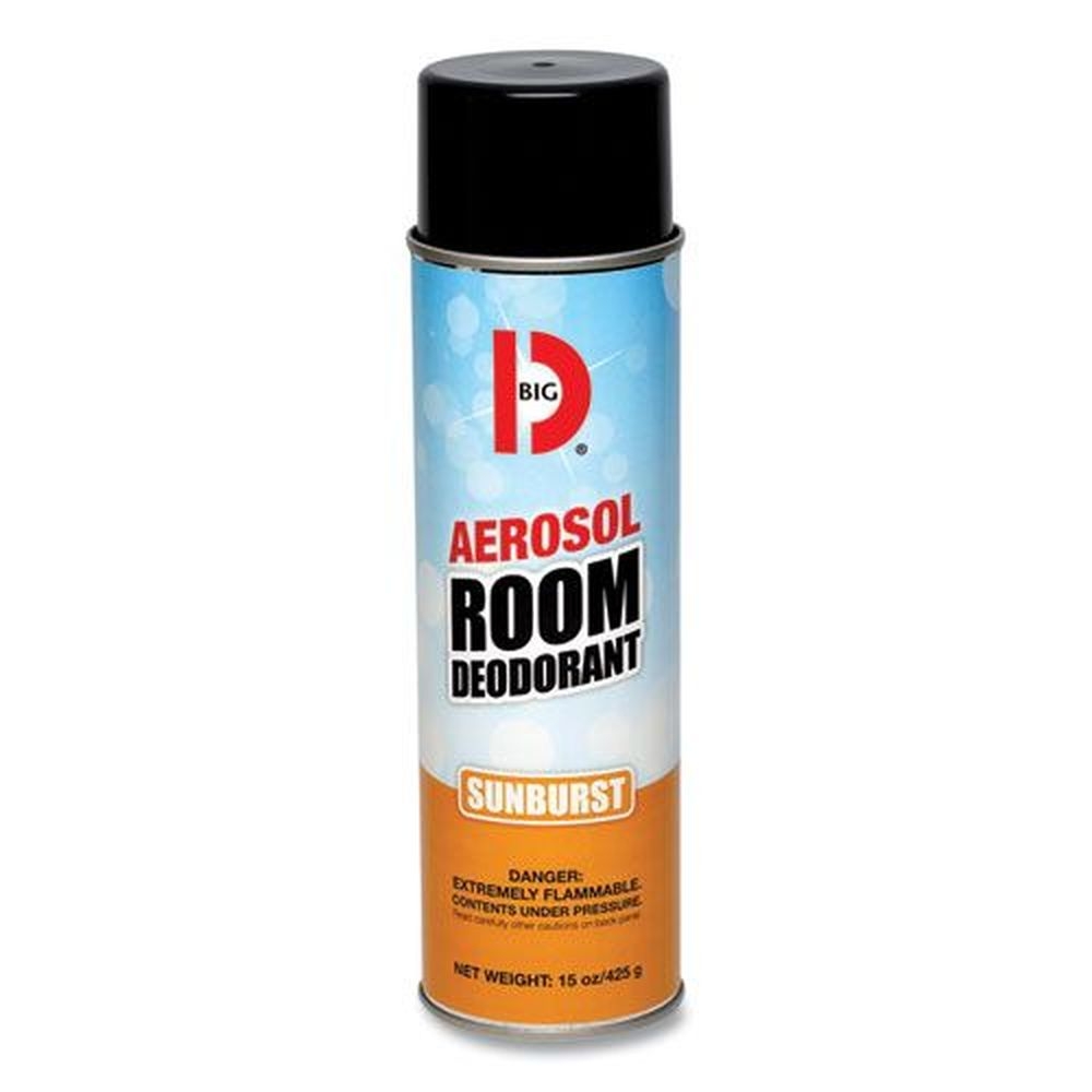 Big D Sunburst Scent Room Deodorant, 15 Ounce Aerosol Can -- 12 per case
