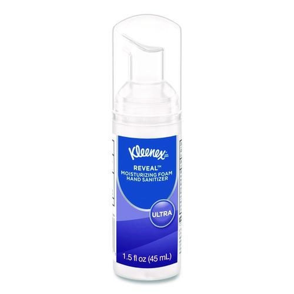 Kleenex Unscented Ultra Moisturizing Foam Hand Sanitizer, 1.5 Ounce Pump Bottle