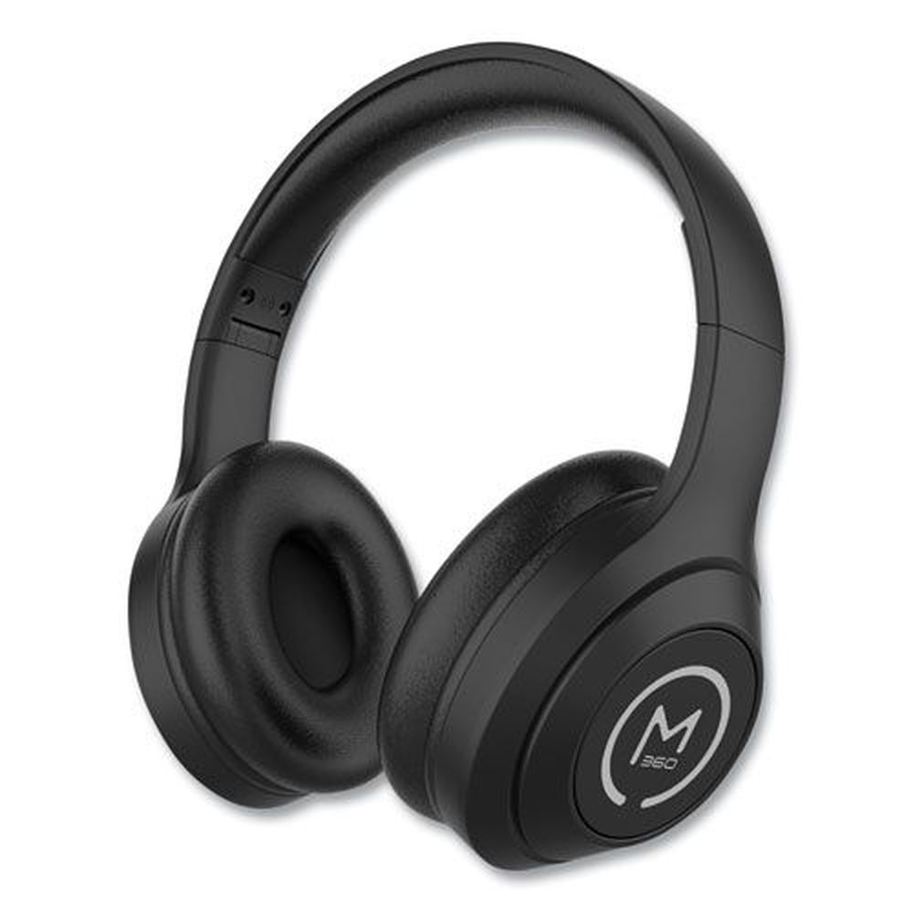 Morpheus 360 Black Comfort Plus Wireless Over-Ear Headphones with Microphone