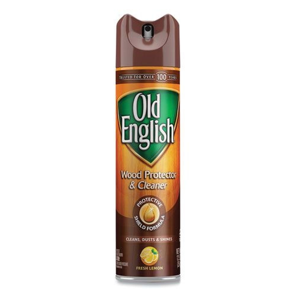 Old English Fresh Lemon Scent Furniture Polish, 12.5 Ounce Aerosol Spray -- 12 per case
