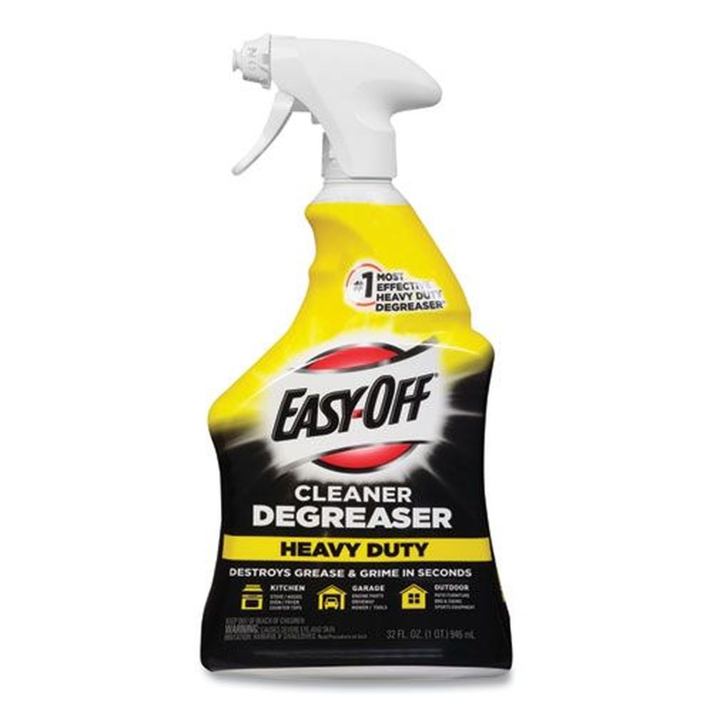 Easy-Off Heavy Duty Cleaner Degreaser, 32 Ounce Spray Bottle
