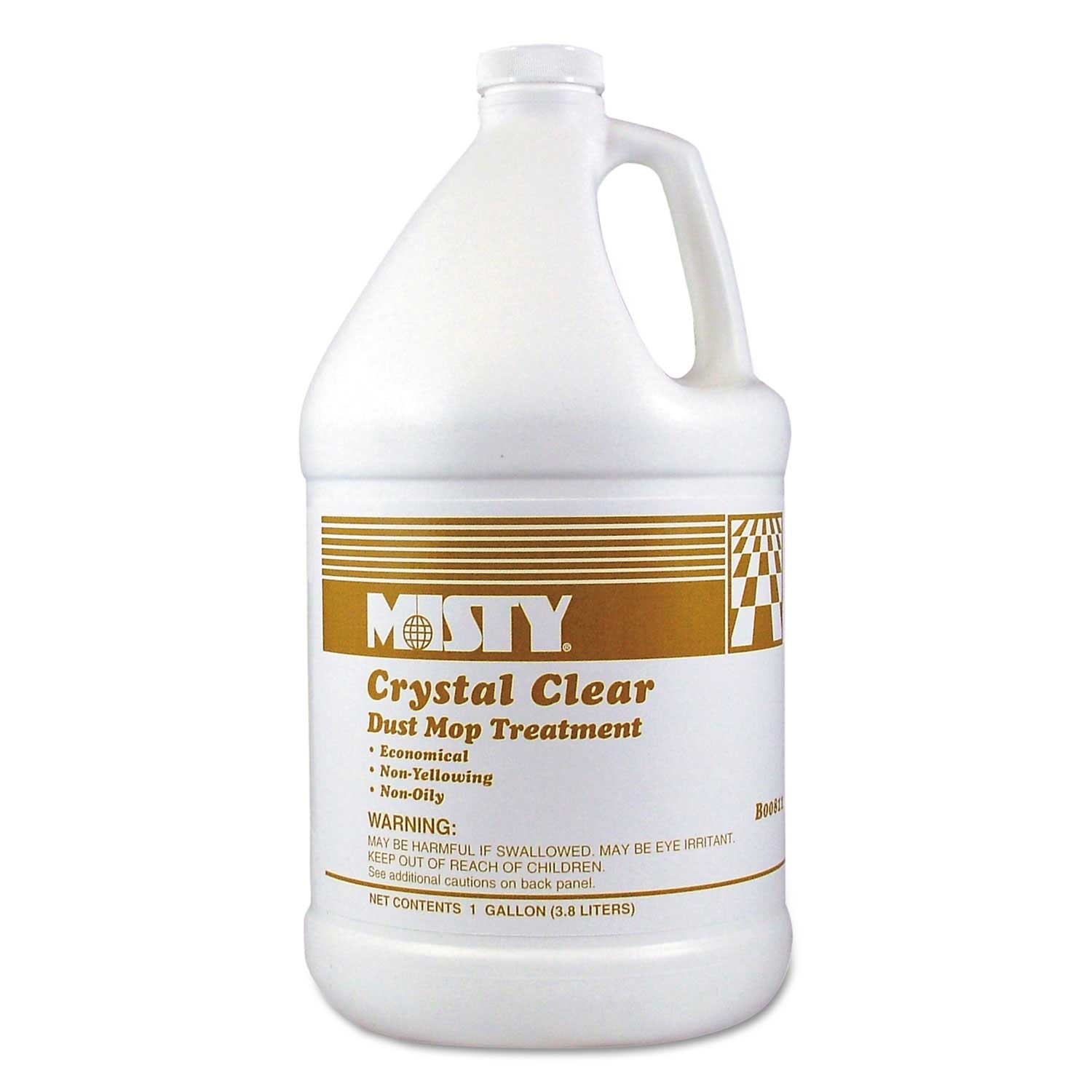 Misty Slightly Fruity Scent Crystal Clear Dust Mop Treatment, 1 Gallon Bottle