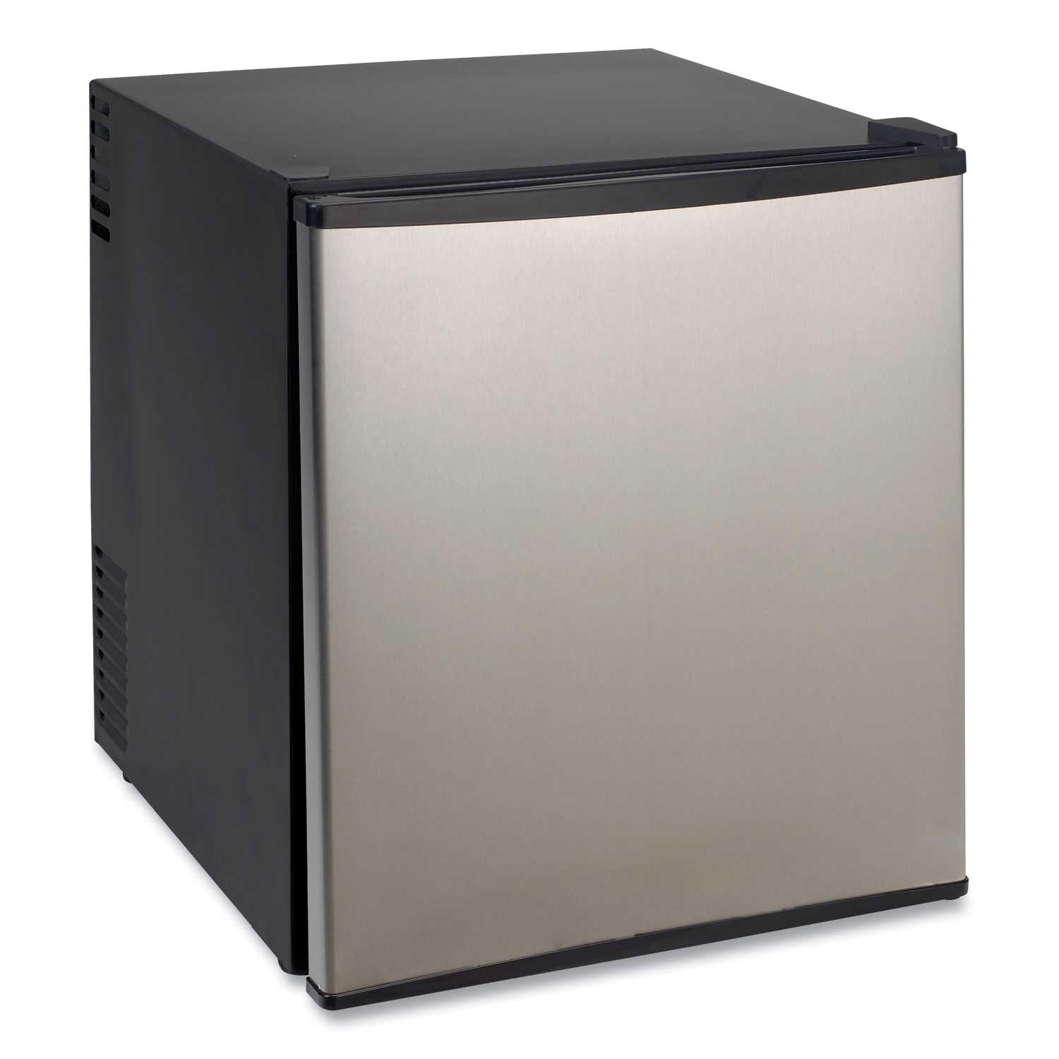 Avanti Black Stainless Steel Superconductor Compact Refrigerator, 1.7 Cubic Feet Capacity