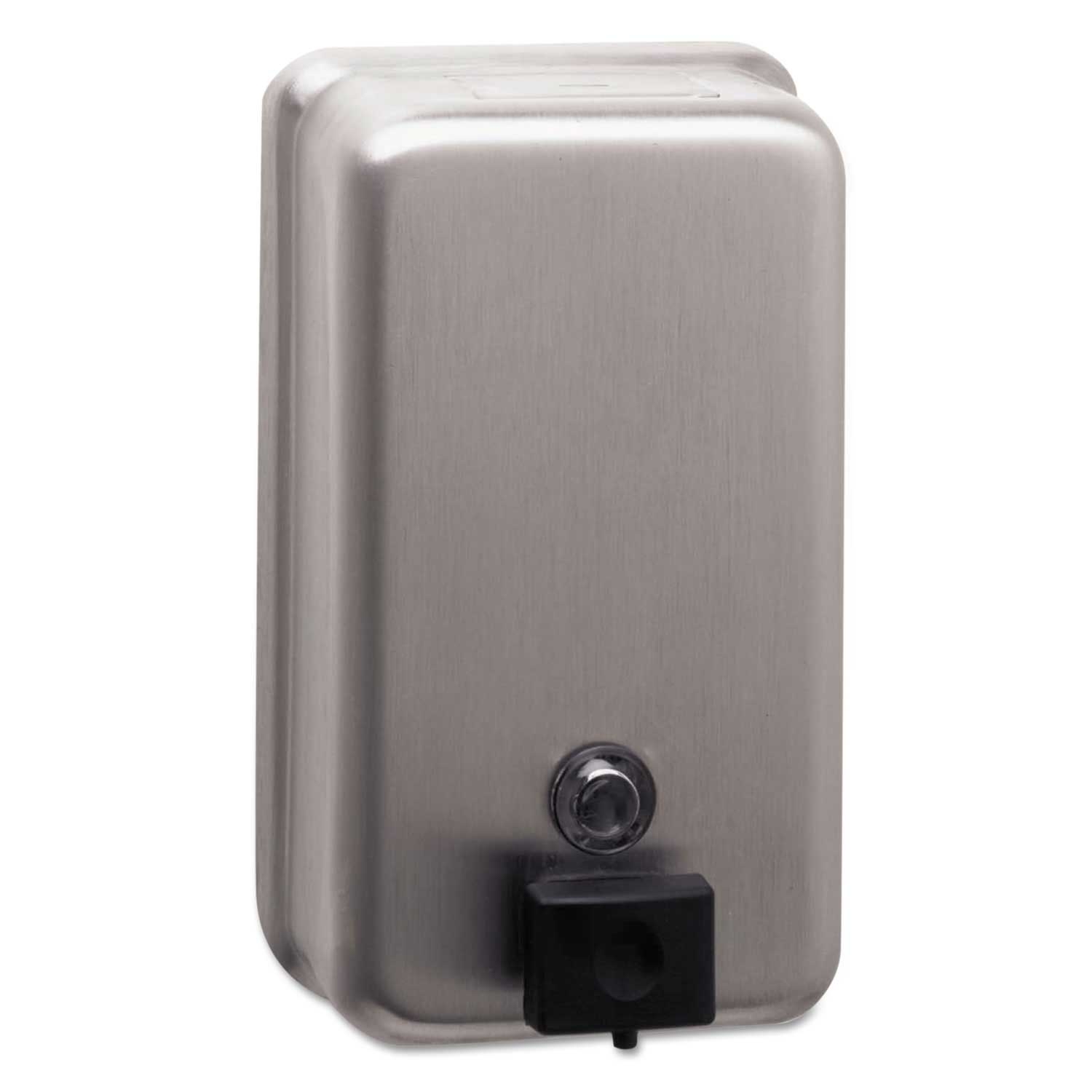 Bobrick Classic Series Stainless Steel Surface Mounted Soap Dispenser, 40 Ounce