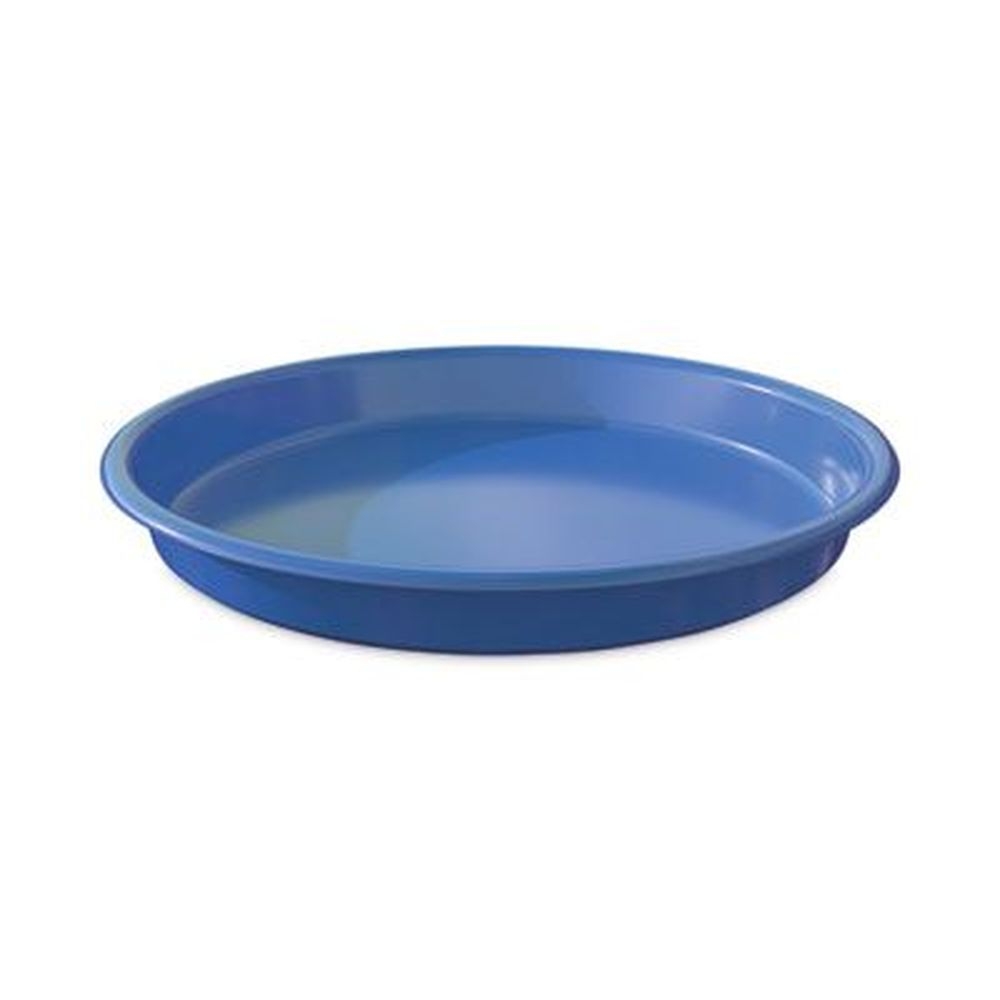 deflecto Plastic Blue Little Artists Antimicrobial Craft Tray, 13 inch Dia.