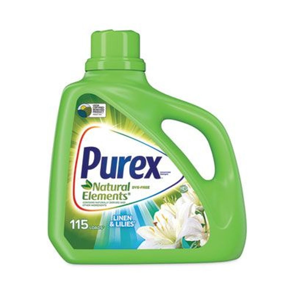 Purex Linen and Lilies Ultra Natural Elements He Liquid Detergent, 150 Ounce