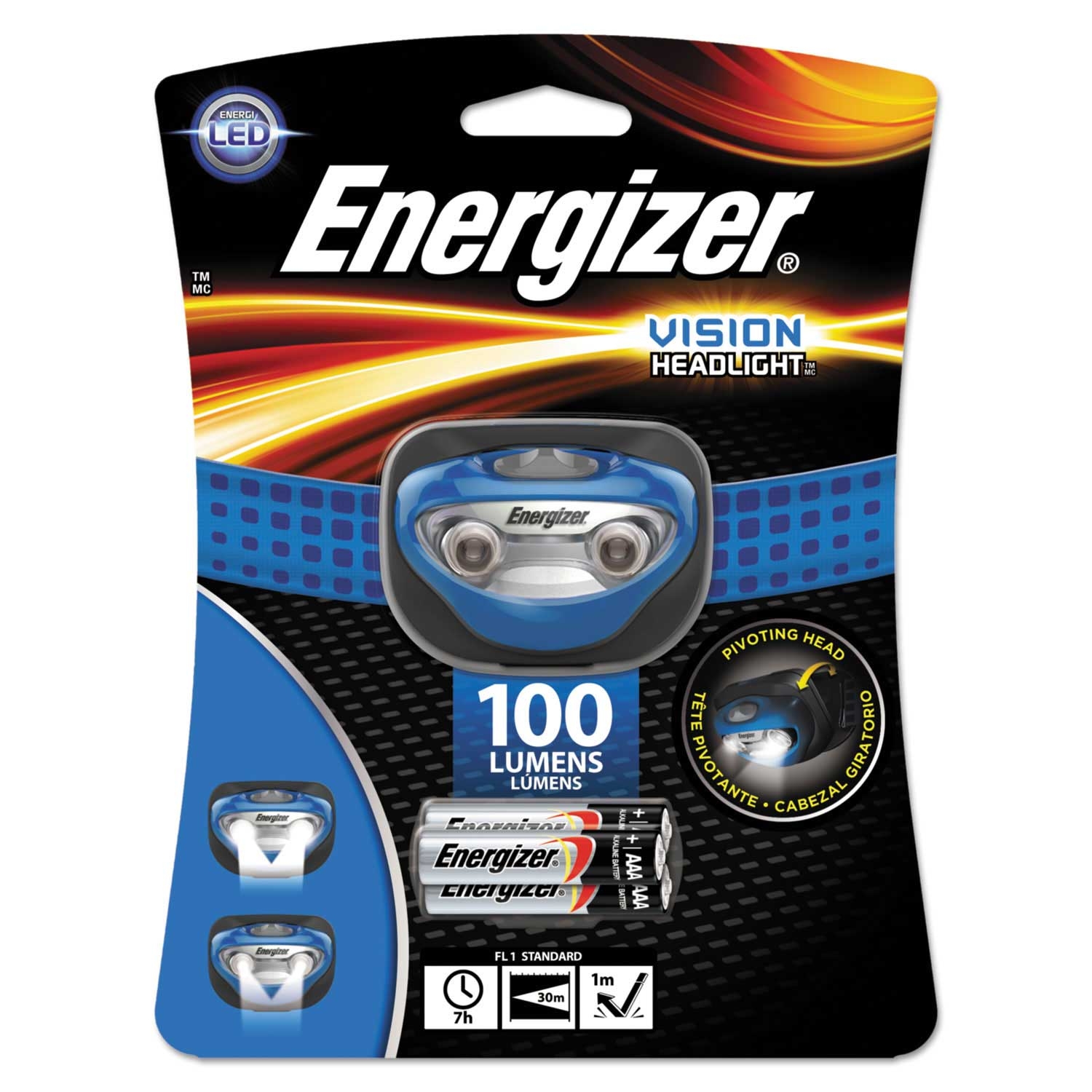 Energizer Blue Alkaline LED Headlight