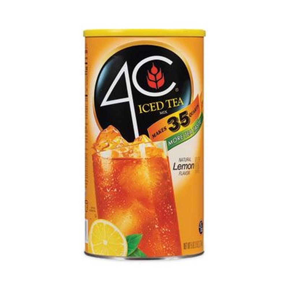 4C Lemon Iced Tea Mix, 5.59 Pound Tub