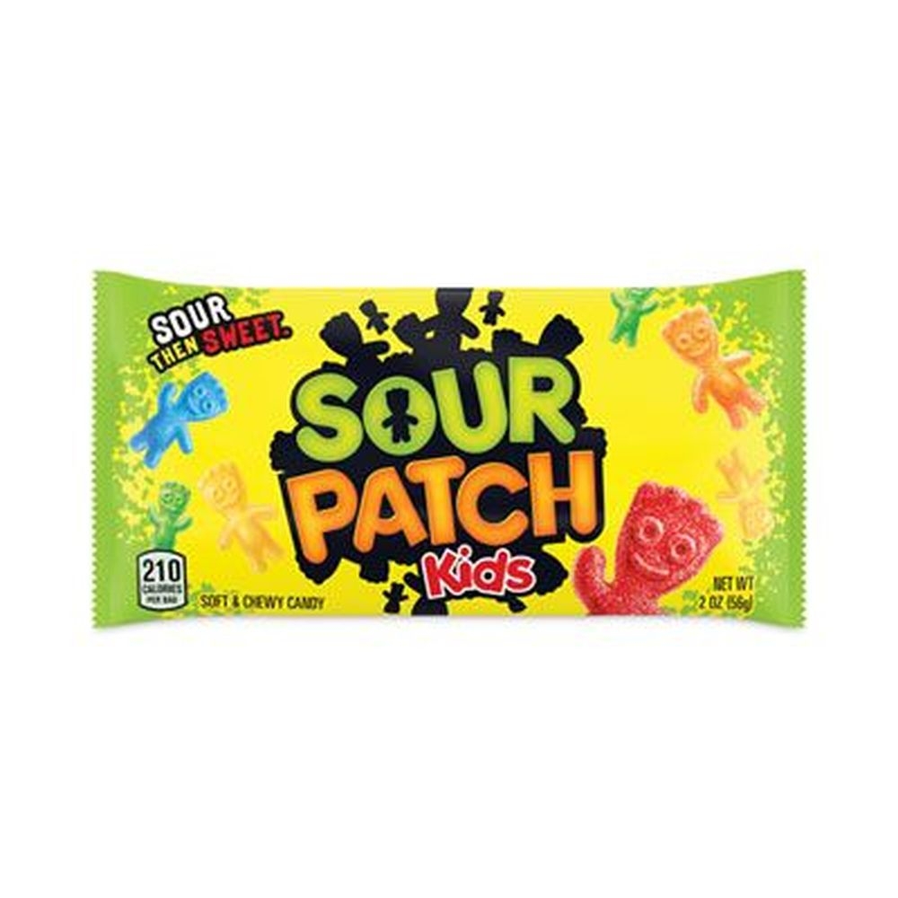 Sour Patch Kids Assorted Chewy Candy, 2 Ounce -- 24 per pack