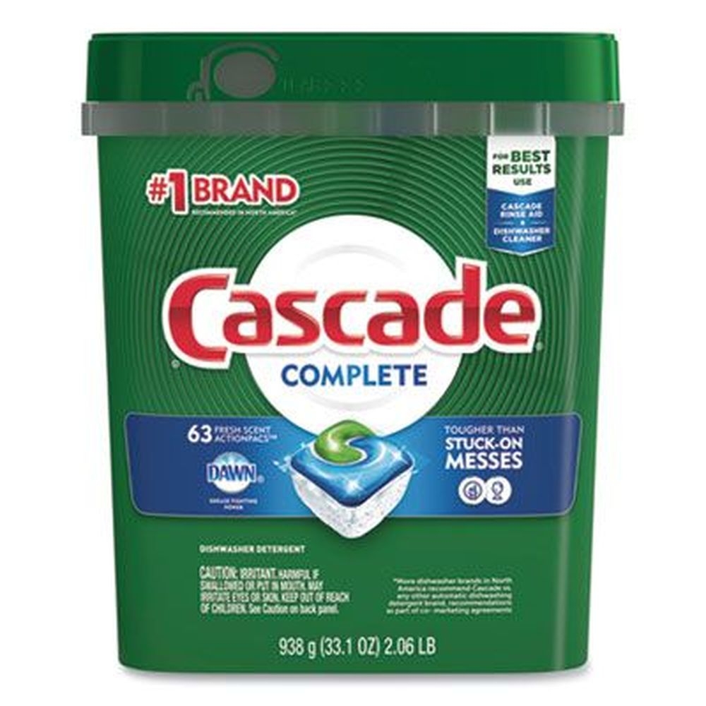 Cascade Fresh Scent Complete ActionPacs -- 63 per pack