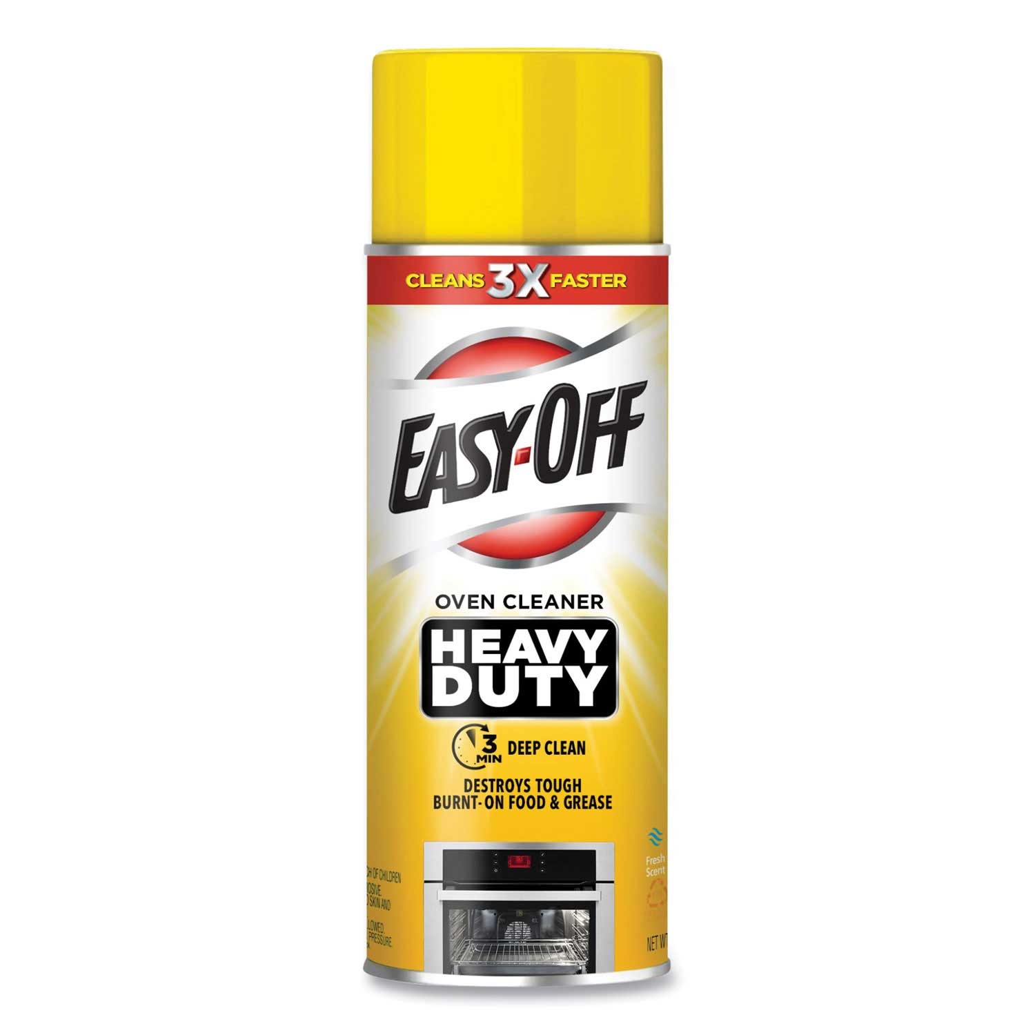 Easy Off Fresh Scent Heavy Duty Oven Cleaner, 14.5 Ounce Aerosol Spray -- 6 per case