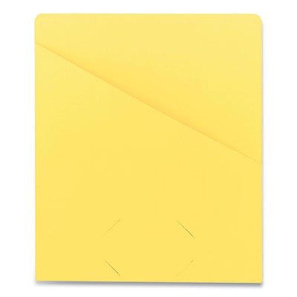 Smead Yellow Letter Size File Jacket -- 25 per pack