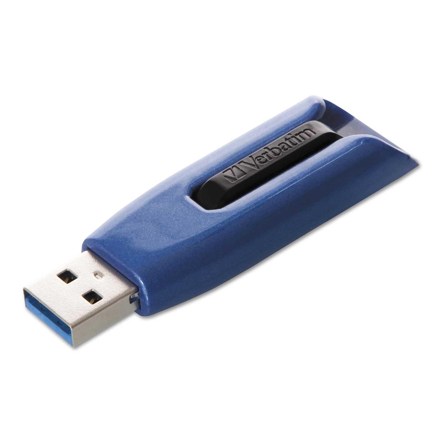 Verbatim V3 Max Blue USB 3.0 Flash Drive, 256 GB Capacity
