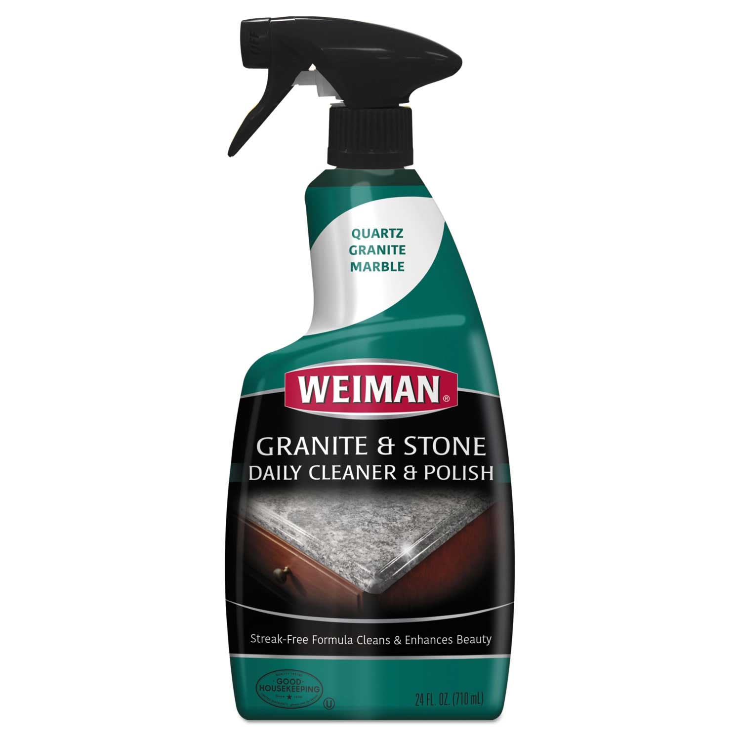 Weiman Citrus Scent Granite Cleaner and Polish, 24 Ounce Bottle -- 6 per case