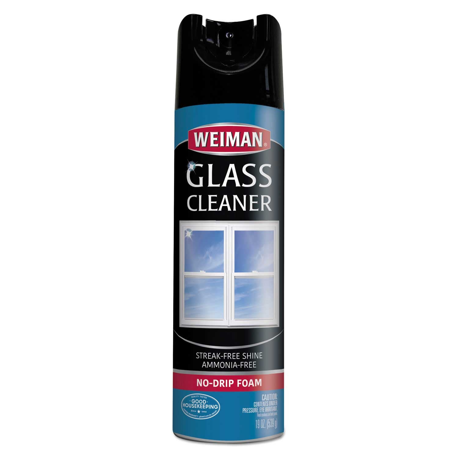 Weiman Foaming Glass Cleaner, 19 Ounce Aerosol Spray Can