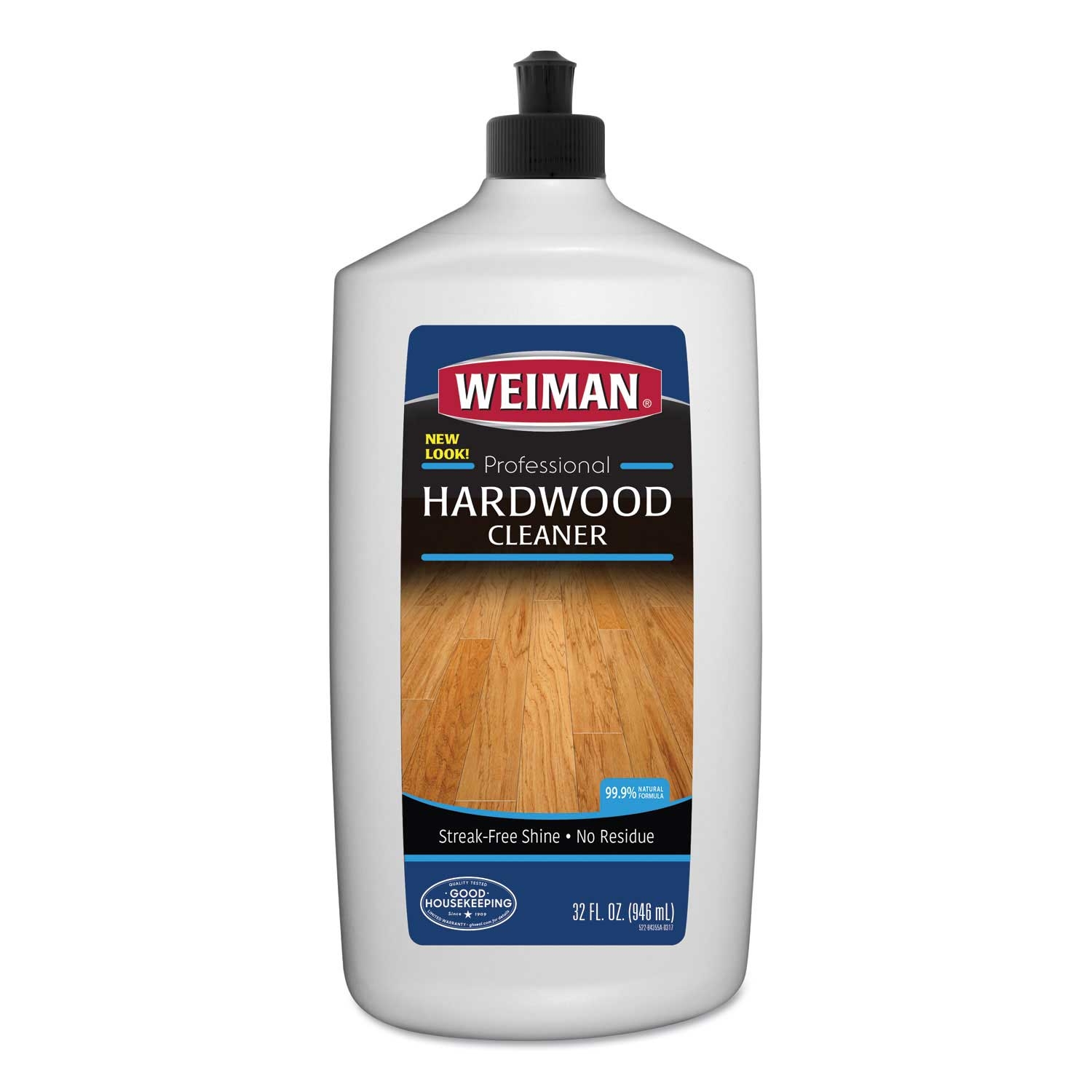 Weiman Hardwood Floor Cleaner, 32 Ounce Squeeze Bottle