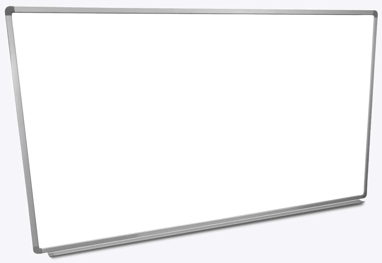 Luxor White Wall Mounted Magnetic Whiteboard, 72 x 40 inch Height