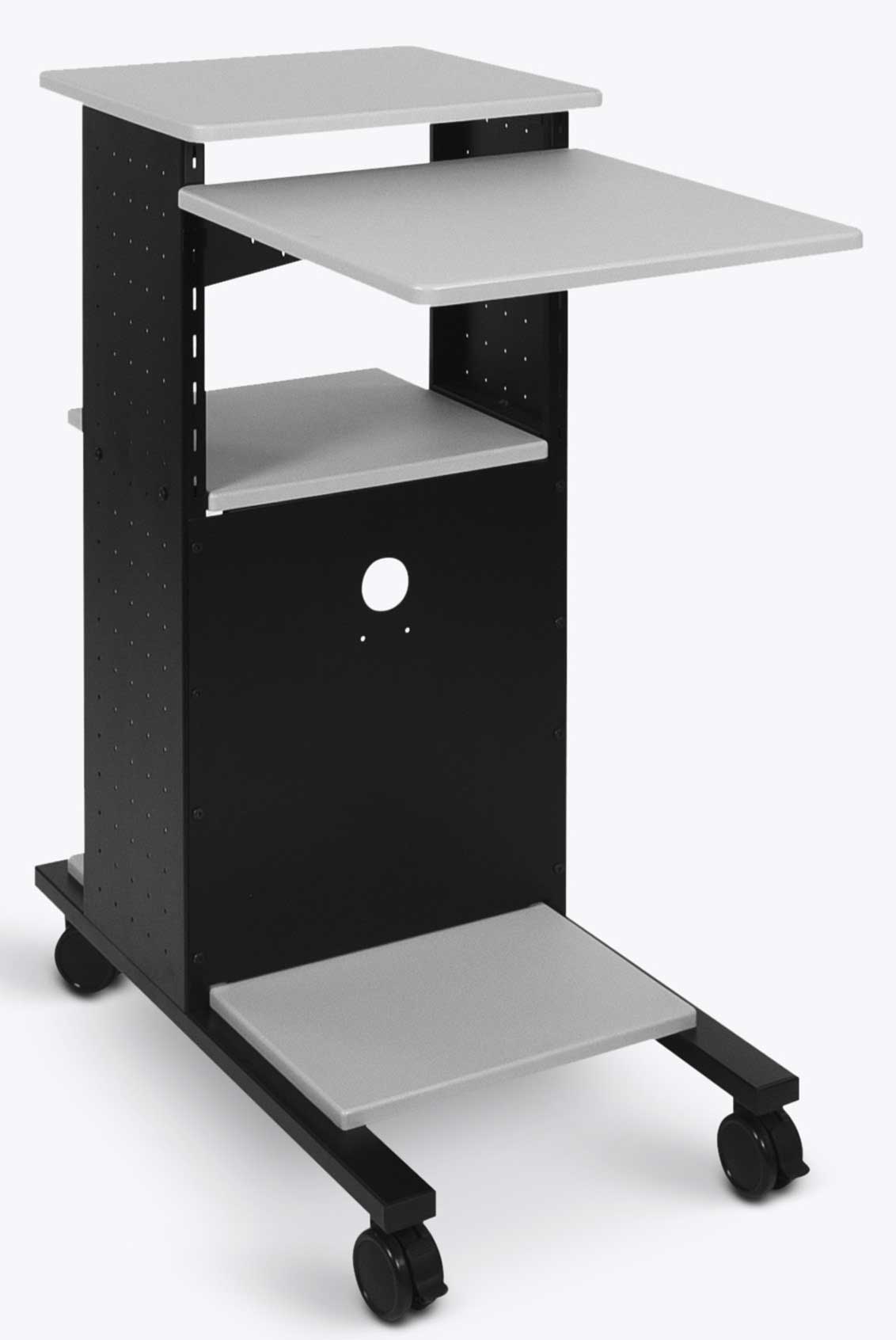 Luxor Mobile Presentation Station, 18 x 34.25 x 40 inch Height
