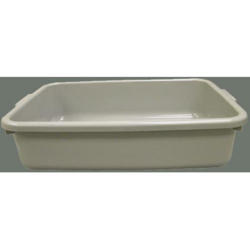 White Winco Dish Box, 20 x 15 x 5 inch.