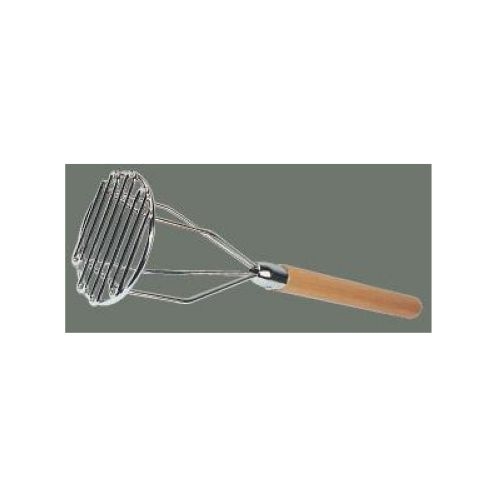 Winco Square Potato Masher, 4 1/2 x 17 3/4 inch.