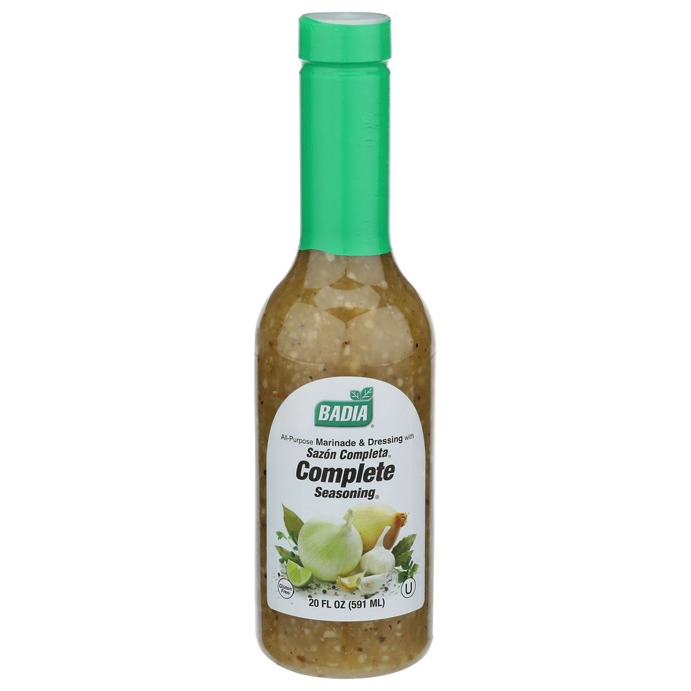 All Purpose Marinade and Dressing with Complete Seasoning
