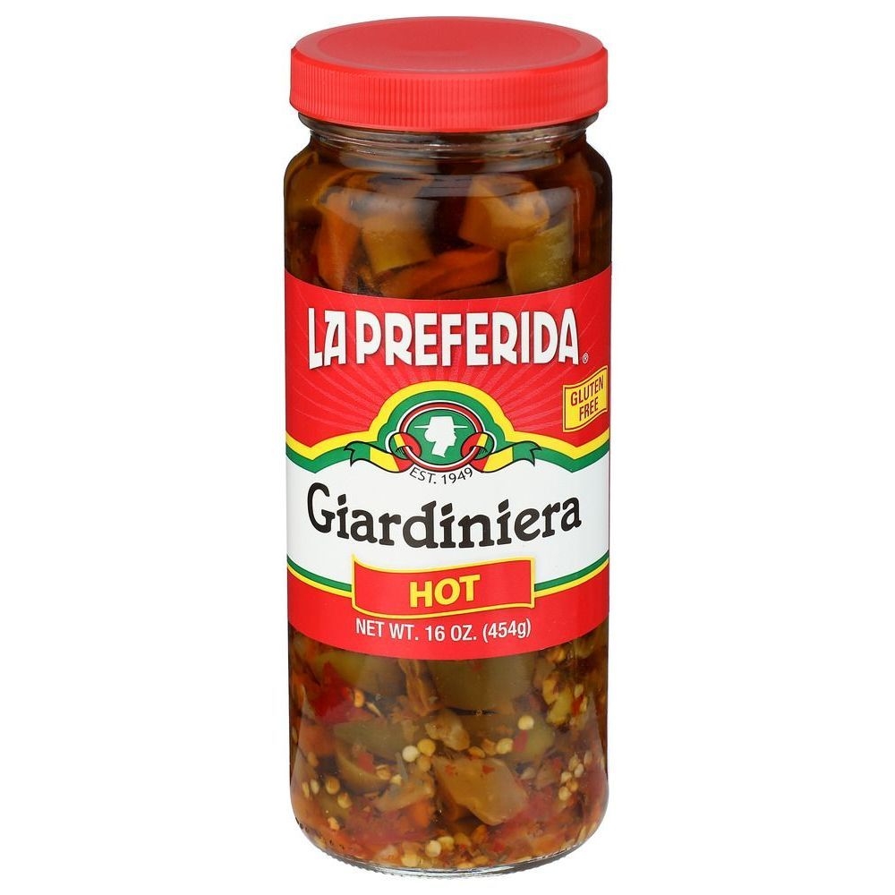 Hot Giardiniera 16 Ounce