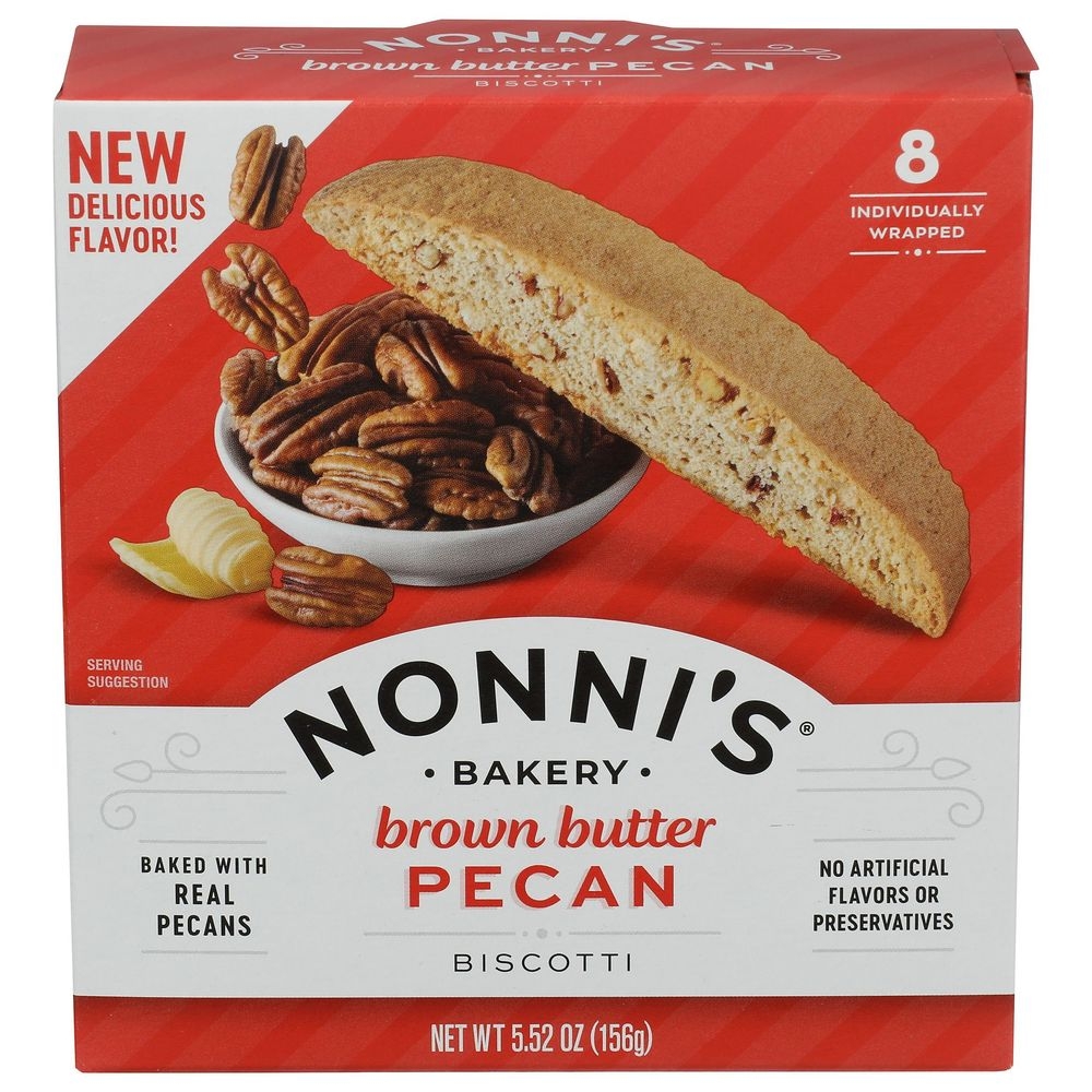 Brown Butter Pecan Biscotti