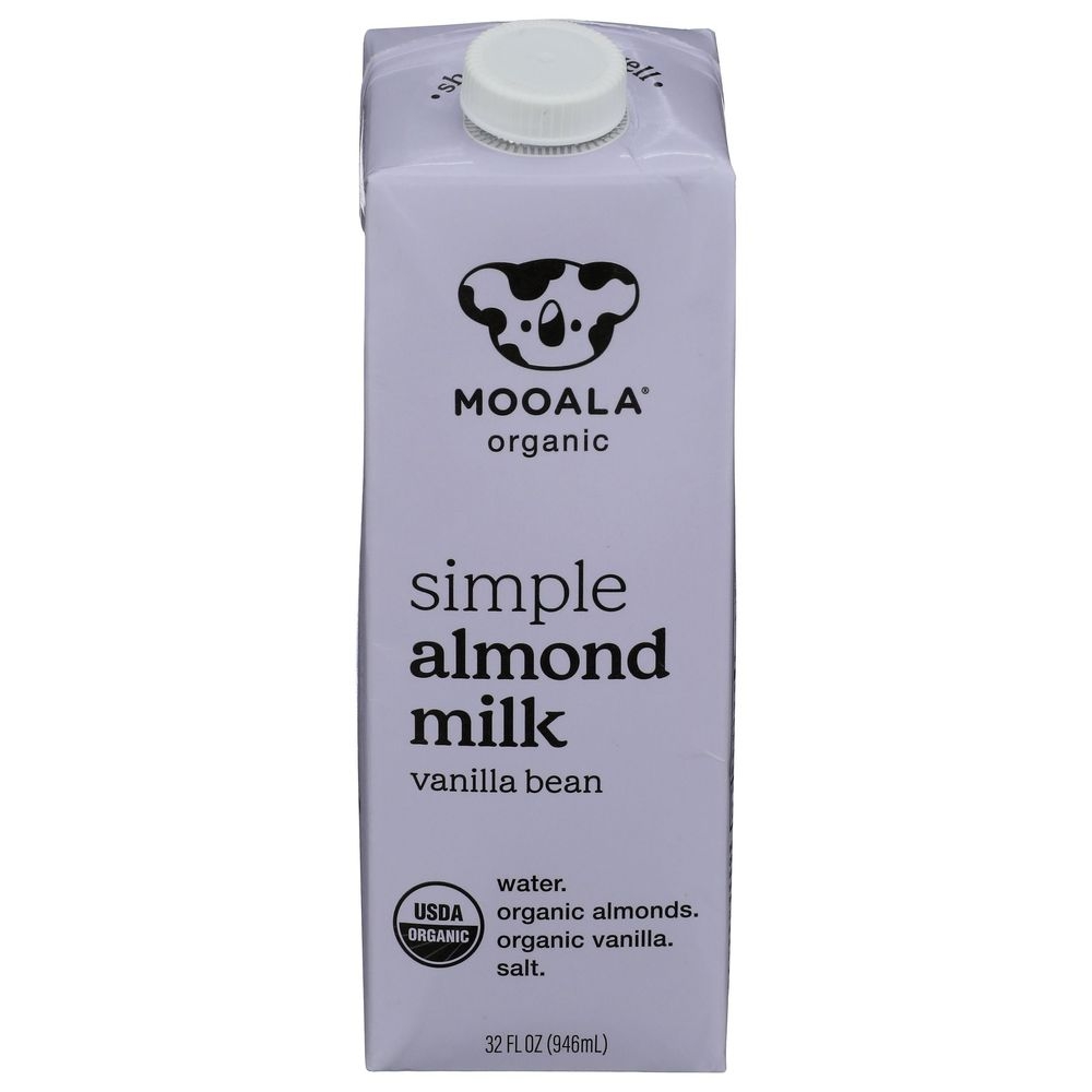 Organic Simple Vanilla Bean Almond Milk