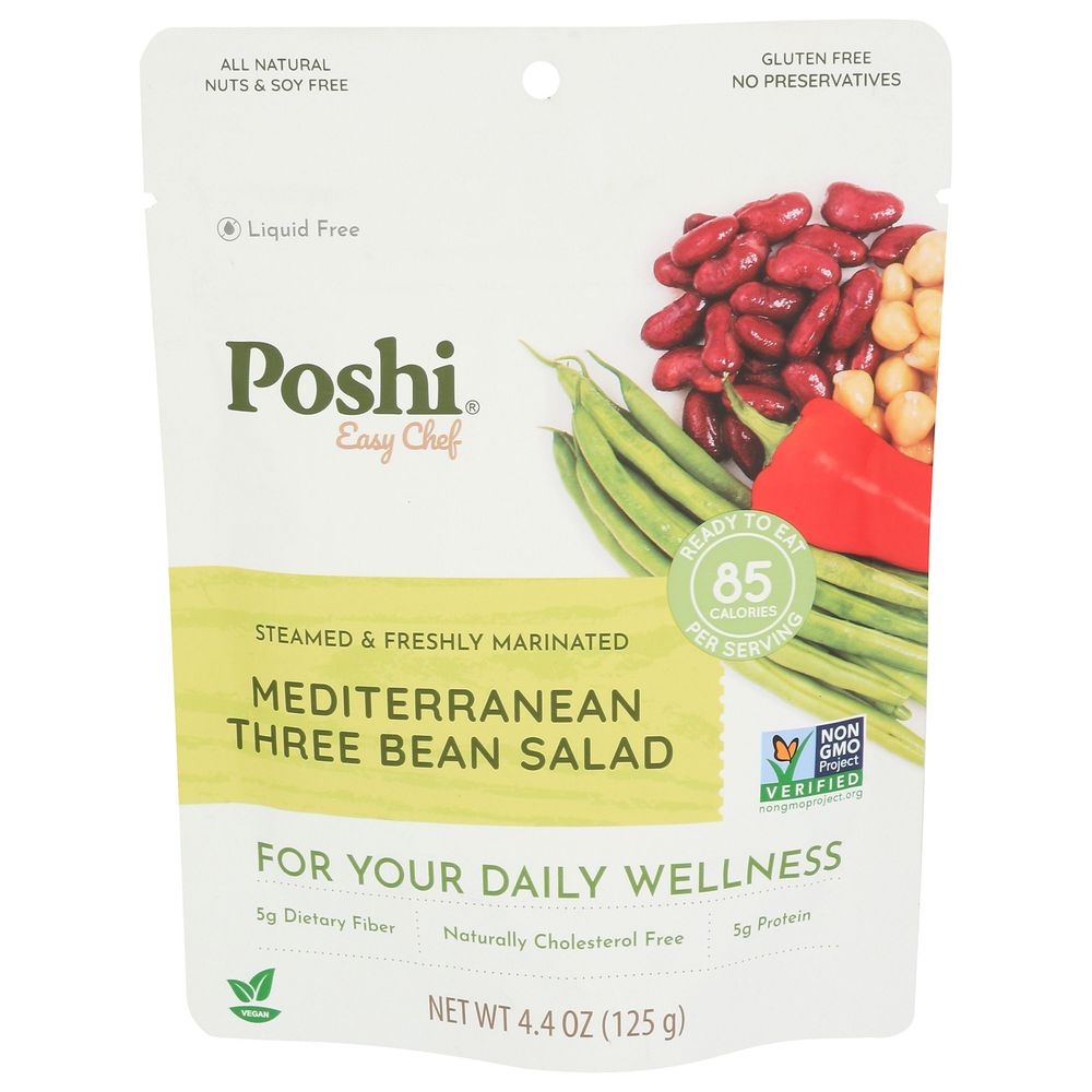 Easy Chef Mediterranean Three Bean Salad