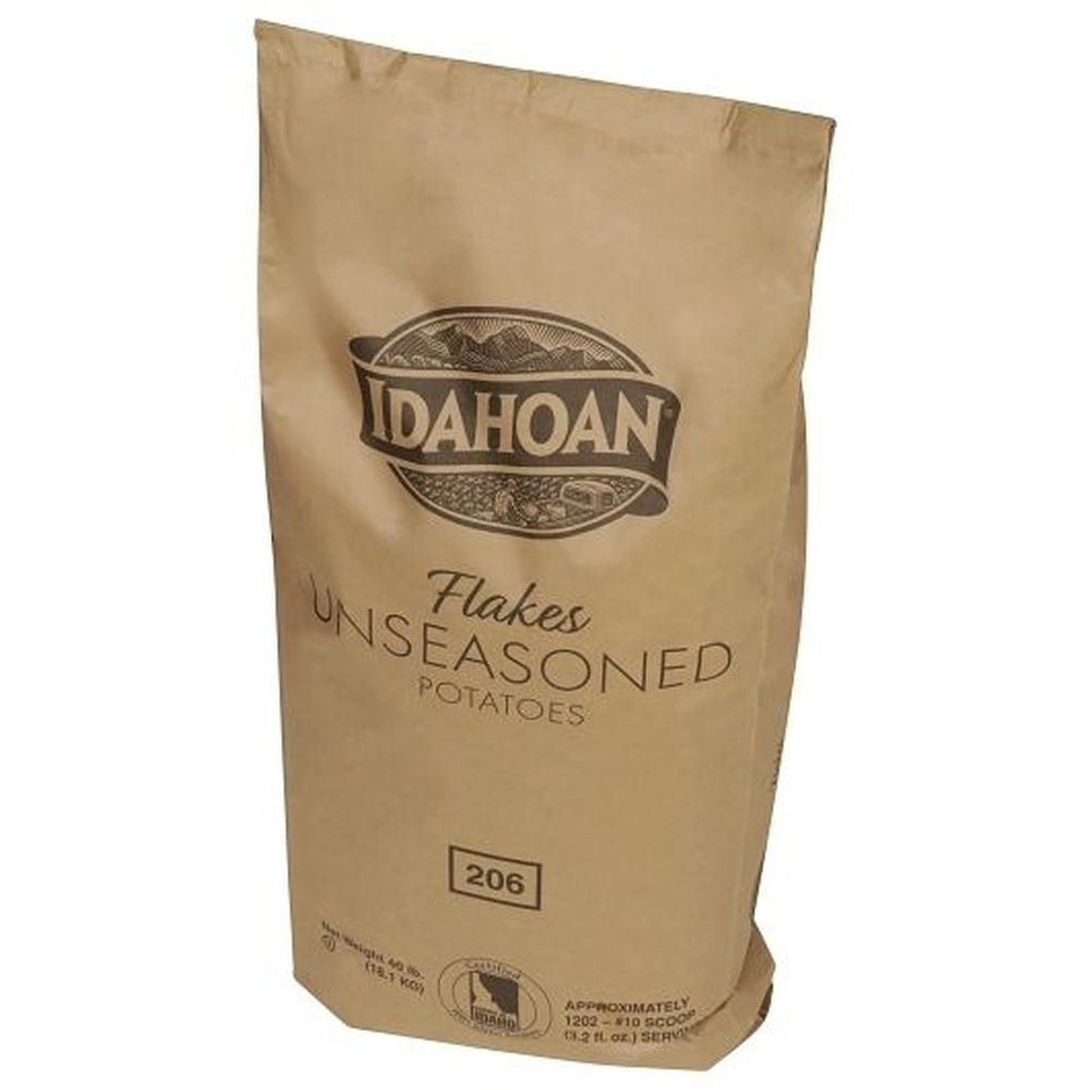 Idahoan Flakes Potato -- 40 Pound
