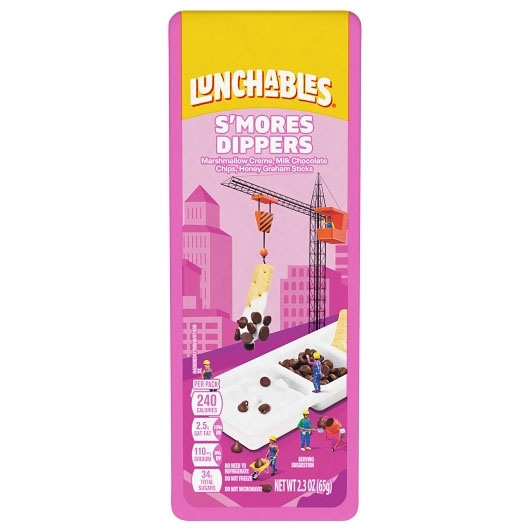 Lunchables Convenience Meals Smores, 2.3 Ounce -- 12 per case.