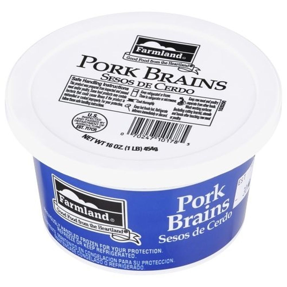 Farmland Pork Brains, 1 Pound -- 12 per case.