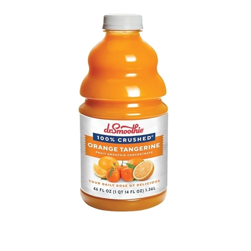 100 Percent Crushed Orange Tangerine Fruit Smoothie Concentrate