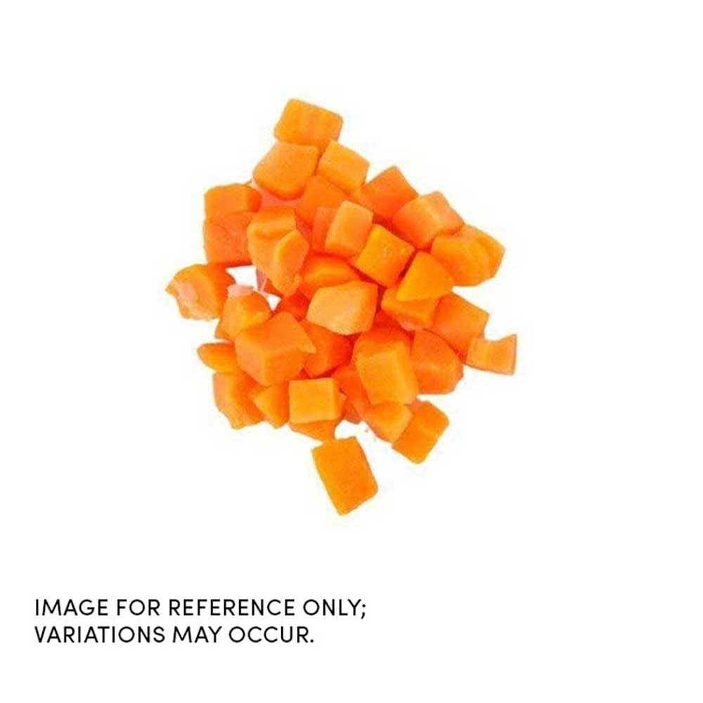 Commodity Vegetables Diced Carrot, 2 Pound -- 12 per case