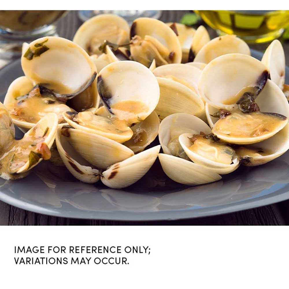 Golden Sun 11/17 White Shell On Whole Clam, 1 Pound -- 10 per case.