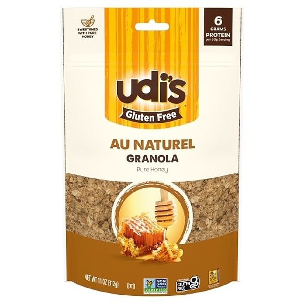 Udis Au Naturel Pure and Simple Granola, 12 Ounce -- 6 per case.