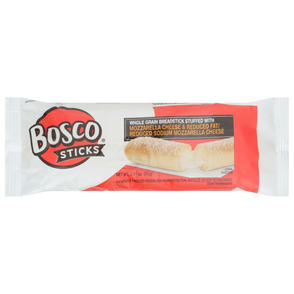 Individually Wrapped 6 inch Whole Grain Cheese Stuffed Breadsticks