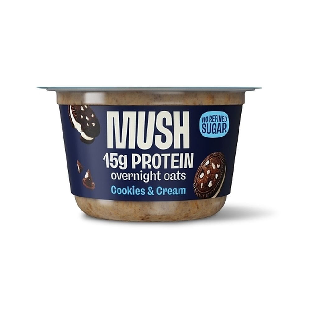 Cookies and Cream Protein Overnight Oats