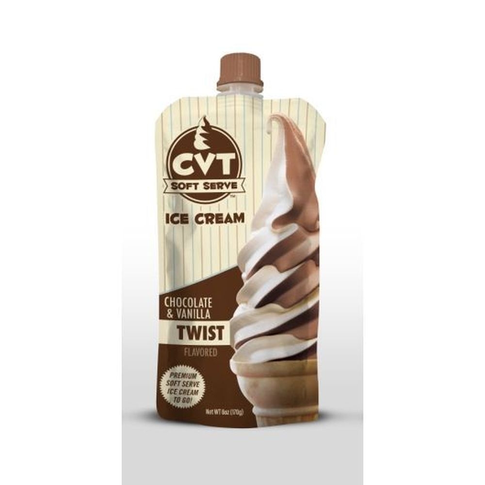 Chocolate and Vanilla Ice Cream Twist