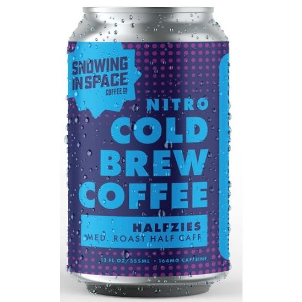 Halfzies Half Calf Blend Ready to Drink Nitro Cold Brew Coffee