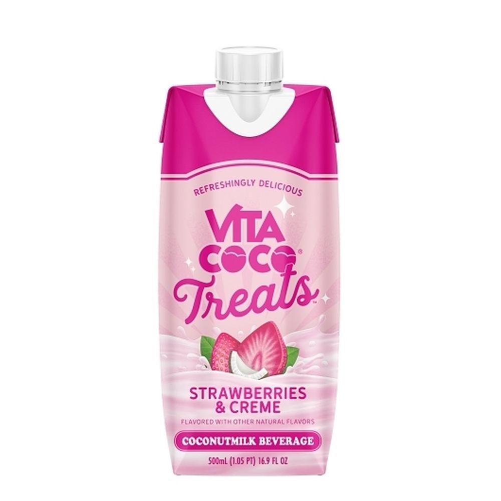 Treats Strawberries and Crème Coconut Milk