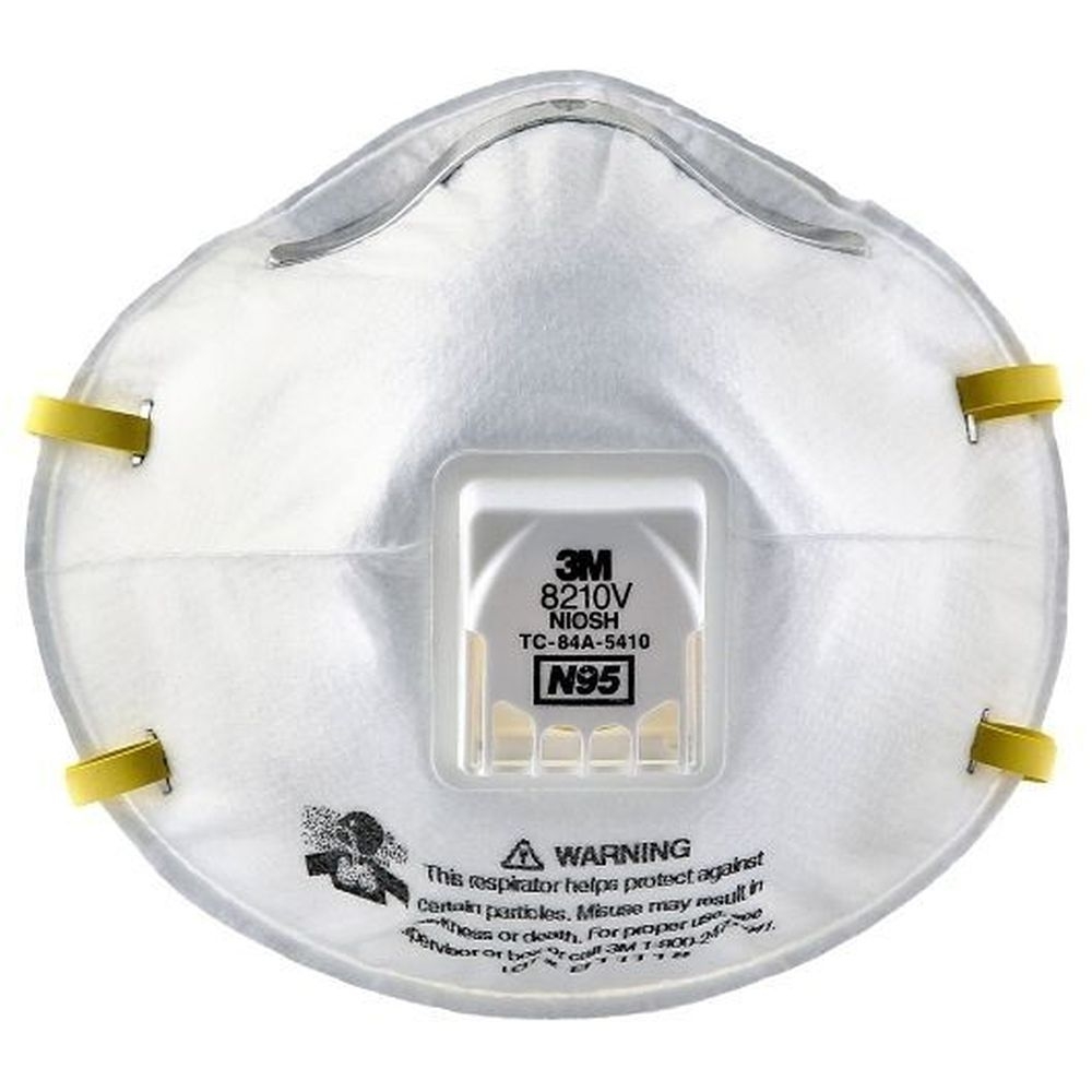 N95 Disposable Particulate Respirator with Cool Flow Valve