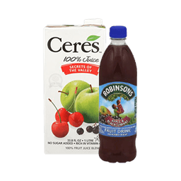 Contains 262 Mixed Fruit Juice products