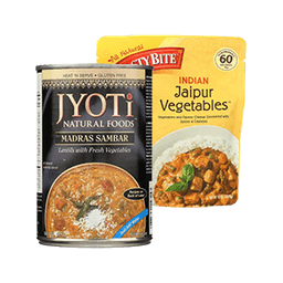 Contains 85 Indian Meals products