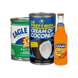 Contains 19 Hispanic Beverages products