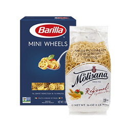 Contains 41 Italian Pasta products