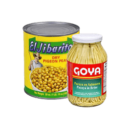 Contains 12 Hispanic Vegetable products