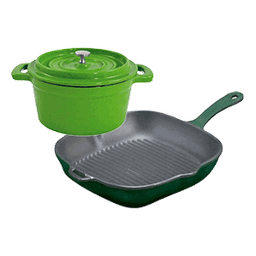 Contains 77 Cast-Iron Cookware products