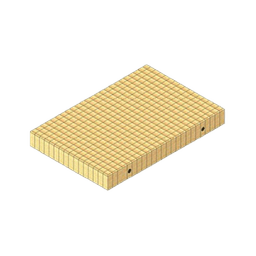 Contains 2 Hard Rock Maple Island Top Butcher Blocks products